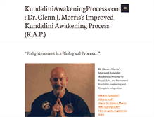 Tablet Screenshot of kundaliniawakeningprocess.com